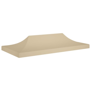 Acoperiș pentru cort de petrecere, bej, 6 x 3 m, 270 g/m² - Img 2