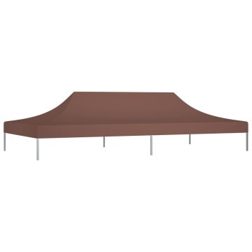 Acoperiș pentru cort de petrecere, maro, 6 x 3 m, 270 g/m² - Img 2