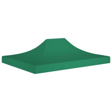 Acoperiș pentru cort de petrecere, verde, 4,5 x 3 m, 270 g/m² - Img 1