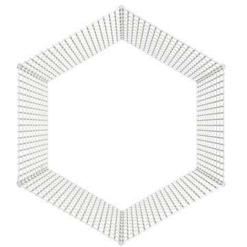 Adăpost pentru animale cu 6 panouri, 54x100 cm, fier galvanizat - Img 6