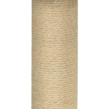 Ansamblu de pisici cu stâlp din funie de sisal, crem, 74 cm - Img 6