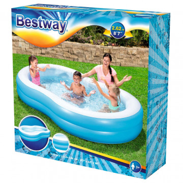 Bestway Piscină Big Lagoon Family Pool, 262x157x46 cm - Img 5