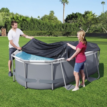 Bestway Prelată de piscină Flowclear, 300 x 200 cm - Img 1