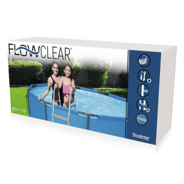 Bestway Scară de siguranță piscină cu 4 trepte Flowclear 122 cm, 58331 - Img 4