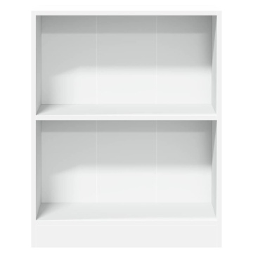 Bibliotecă, alb, 60x24x76 cm, lemn compozit - Img 8