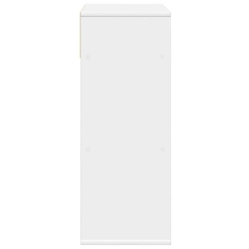 Bibliotecă, alb, 66x31x80 cm, lemn prelucrat - Img 8