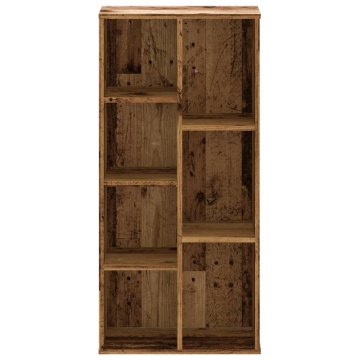 Bibliotecă, lemn vechi, 50x25x105 cm, lemn prelucrat - Img 4