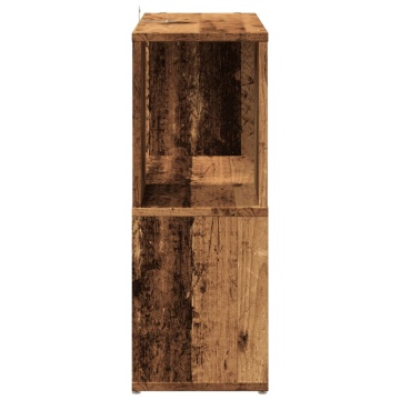 Bibliotecă, lemn vechi, 60x24x63 cm, lemn prelucrat - Img 8