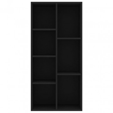 Bibliotecă, negru, 50 x 25 x 106 cm, PAL - Img 4