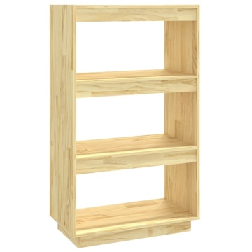Bibliotecă/Separator cameră, 60x35x103 cm, lemn masiv pin - Img 2