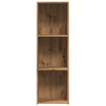 Bibliotecă, Stejar artizanal, 36x30x114 cm, lemn prelucrat - Img 8