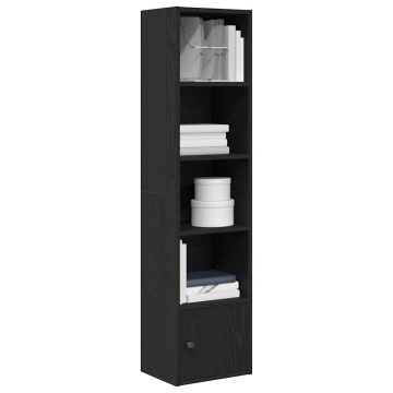 Bibliotecă Stejar negru 31x24x127 cm Lemn prelucrat - Img 1
