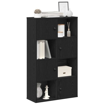 Bibliotecă Stejar negru 60x24x101,5 cm Lemn prelucrat - Img 1