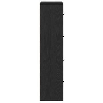Bibliotecă Stejar negru 60x24x101,5 cm Lemn prelucrat - Img 5