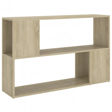 Bibliotecă, stejar sonoma, 100x24x63 cm, PAL - Img 2