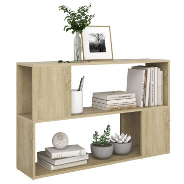 Bibliotecă, stejar sonoma, 100x24x63 cm, PAL - Img 8