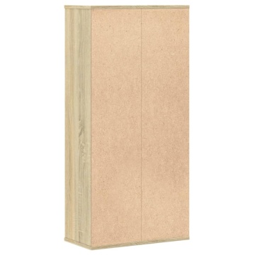 Bibliotecă, stejar sonoma, 50x25x105 cm, lemn prelucrat - Img 5