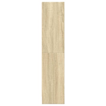 Bibliotecă, stejar sonoma, 60x24x109 cm, lemn prelucrat - Img 8