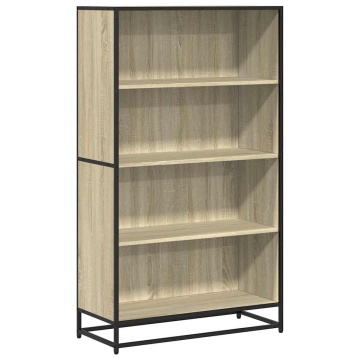 Bibliotecă, stejar sonoma, 80,5x35x139 cm, lemn prelucrat - Img 2