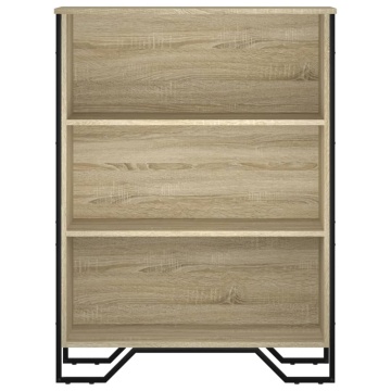 Bibliotecă, stejar sonoma, 80x31x106 cm, lemn prelucrat - Img 4