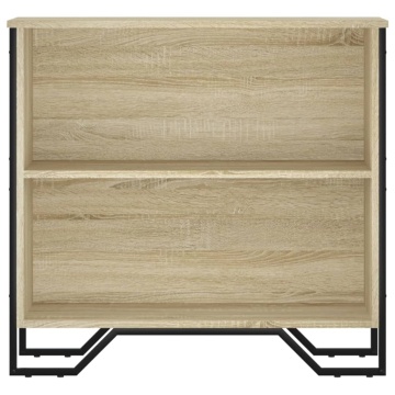 Bibliotecă, stejar sonoma, 80x31x74,5 cm, lemn prelucrat - Img 4