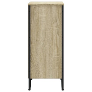 Bibliotecă, stejar sonoma, 80x31x74,5 cm, lemn prelucrat - Img 8