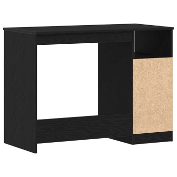 Birou cu sertare, stejar negru, 102x50x76 cm, lemn prelucrat - Img 7