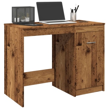 Birou, lemn vechi, 100x50x76 cm, lemn prelucrat - Img 1