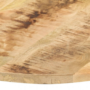Blat de masă, 40 cm, lemn masiv de mango, rotund, 15-16 mm - Img 3