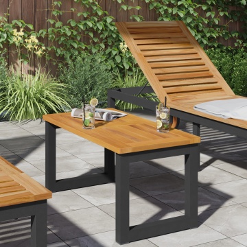 Blat de masă 80x40x2,2 cm din lemn masiv de acacia - Img 3