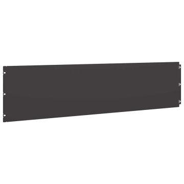 Borduri de gazon 10 buc Negru 25x103 cm Oțel laminat la rece - Img 5