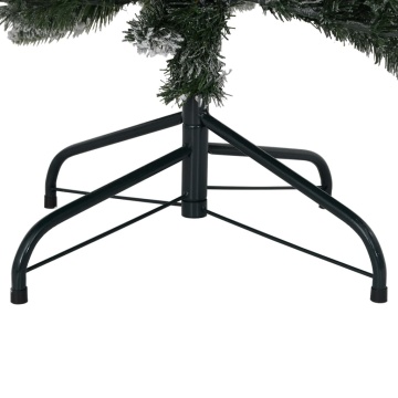 Brad de Crăciun artificial cu zăpadă pufoasă, 180 cm, PVC&PE - Img 6