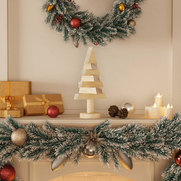 Brazi de Crăciun din lemn decorativi 2 buc. 30 cm lemn de pin - Img 1