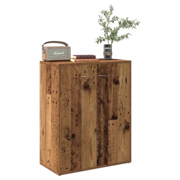 Bufetă din lemn vechi 60x30x75 cm din lemn prelucrat - Img 1