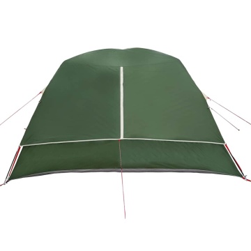 Cabină cort de camping, 4 persoane, verde, impermeabil - Img 7