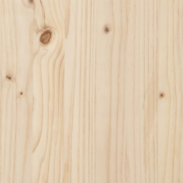 Cadru de pat, 120x200 cm, lemn masiv de pin - Img 6