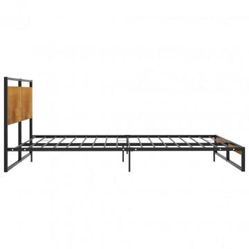Cadru de pat, 160 x 200 cm, metal - Img 4
