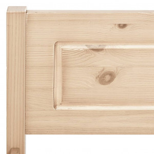 Cadru de pat, 180x200 cm, lemn de pin masiv - Img 6