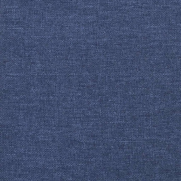 Cadru de pat, albastru, 140x190 cm, material textil - Img 7