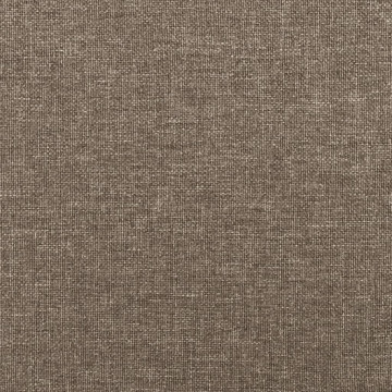 Cadru de pat box spring, gri taupe, 140x200 cm, textil - Img 7
