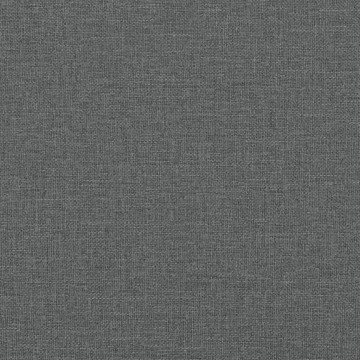 Cadru de pat cu tăblie, gri închis, 180x200 cm, textil - Img 7