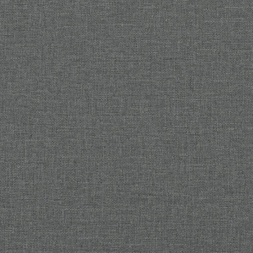 Cadru de pat cu tăblie, gri închis, 90x190 cm, textil - Img 6