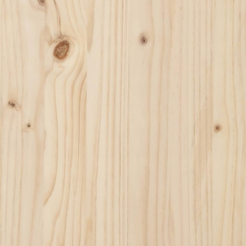 Cadru de pat King Size 5FT, 150x200 cm, lemn masiv de pin - Img 6