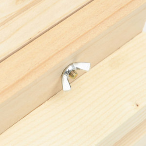 Casă de albine, 22x20x20 cm, lemn masiv de brad - Img 2