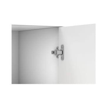 Comoda mini stela 1d4s, pal alb, 90x95x45 cm - Img 10