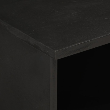 Comodă TV, 100x33x46 cm, lemn masiv de mango - Img 6