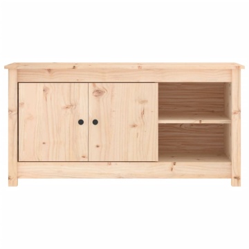 Comodă TV, 103x36,5x52 cm, lemn masiv de pin - Img 3