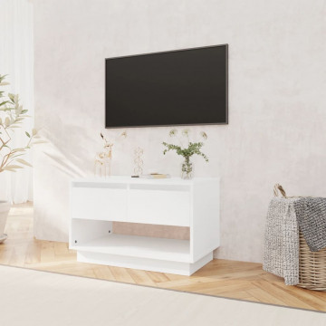 Comodă TV, alb, 70x41x44 cm, PAL - Img 3