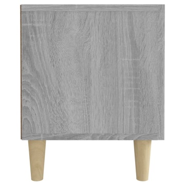 Comodă TV, gri sonoma, 180x31,5x40 cm, lemn prelucrat - Img 7