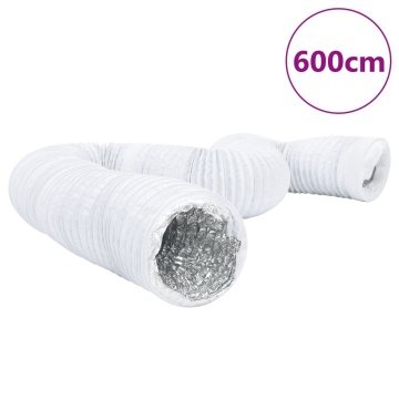 Conductă de ventilație, 6 m, Ø15 cm, aluminiu și PVC - Img 1